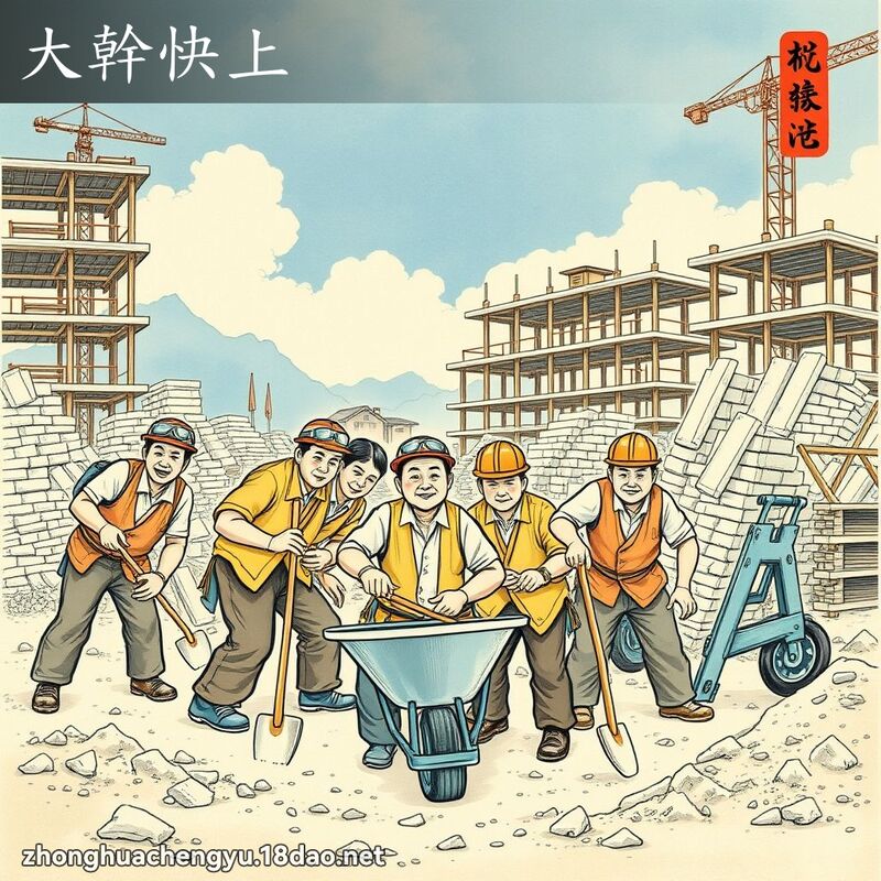 大幹快上 配图