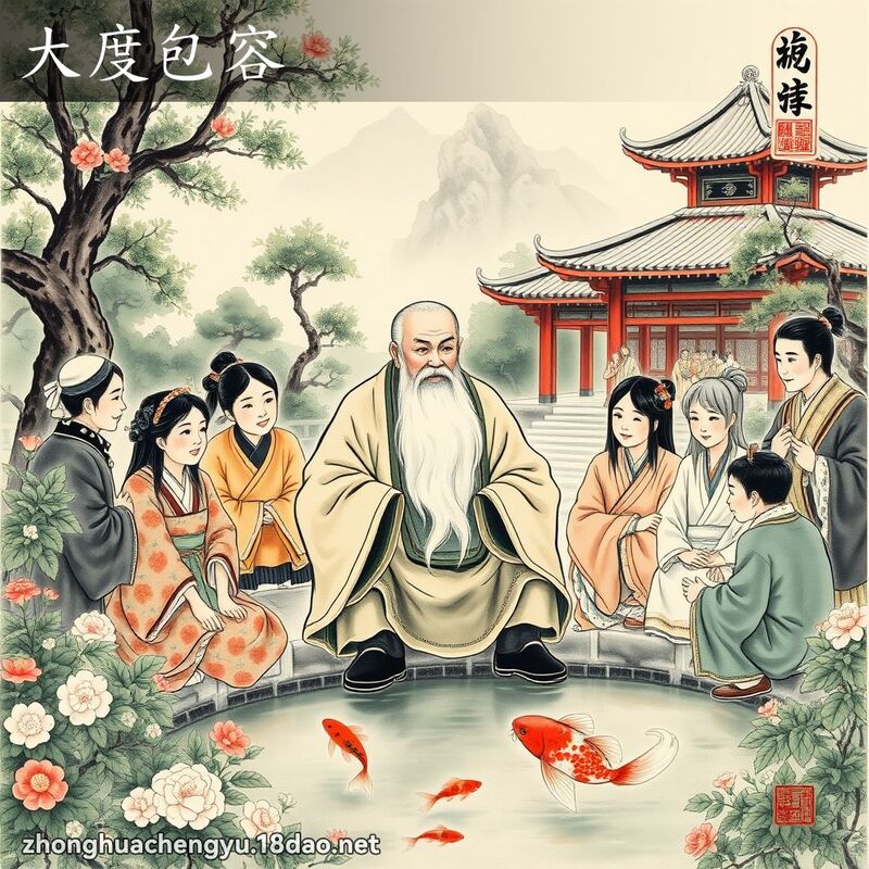 大度包容 配图