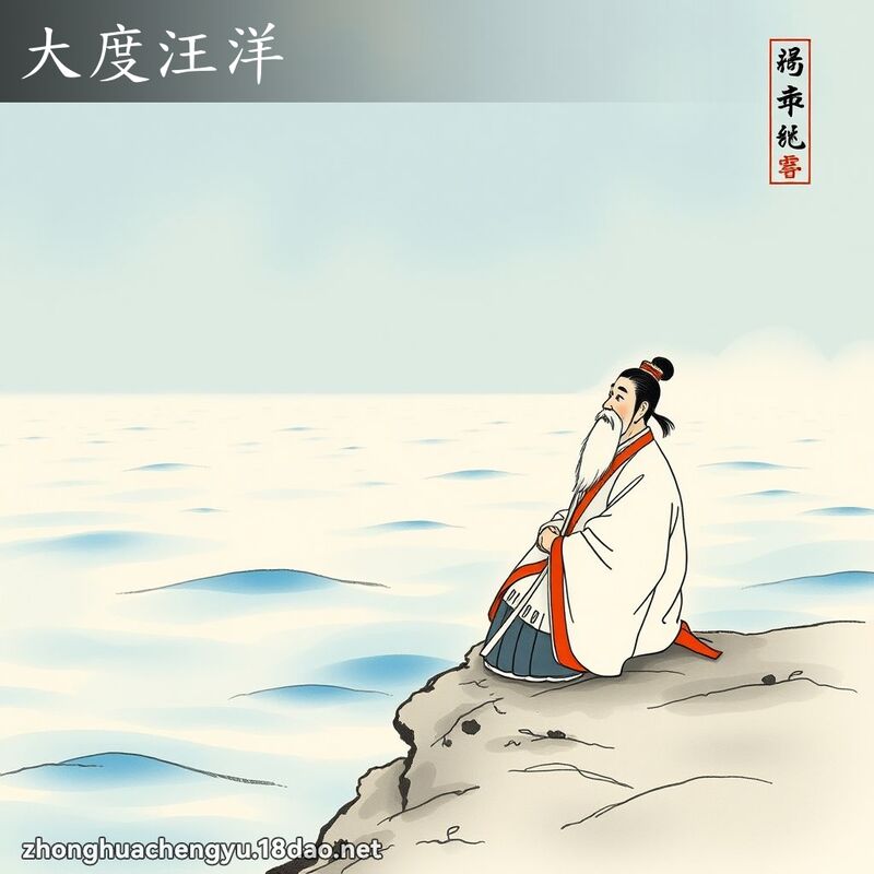 大度汪洋 配图