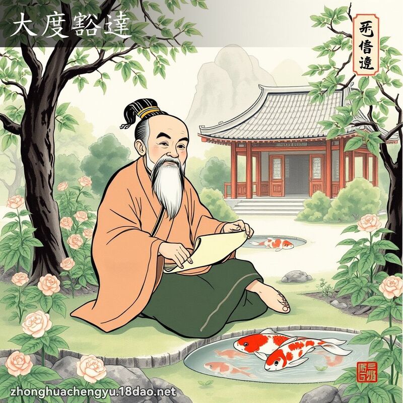 大度豁達 配图