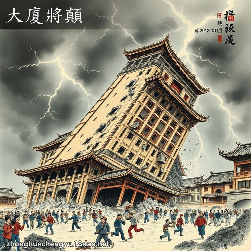 大廈將顛 配图