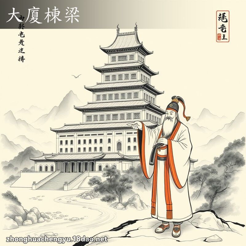 大廈棟梁 配图