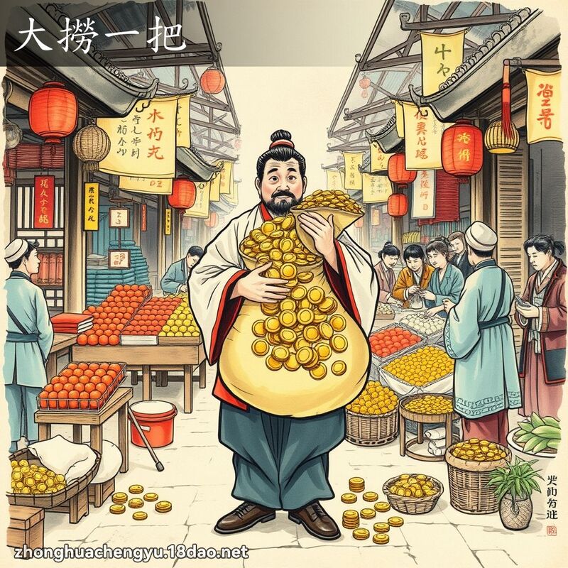 大撈一把 配图