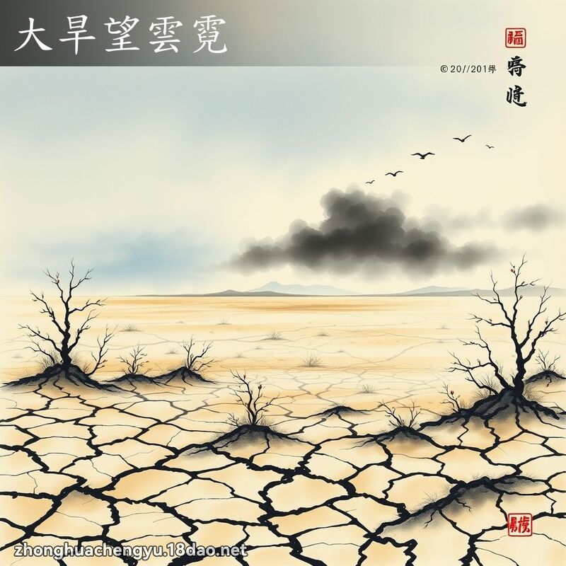大旱望雲霓 配图
