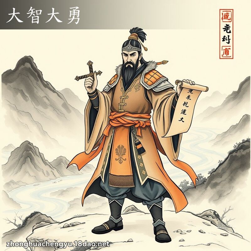 大智大勇 配图