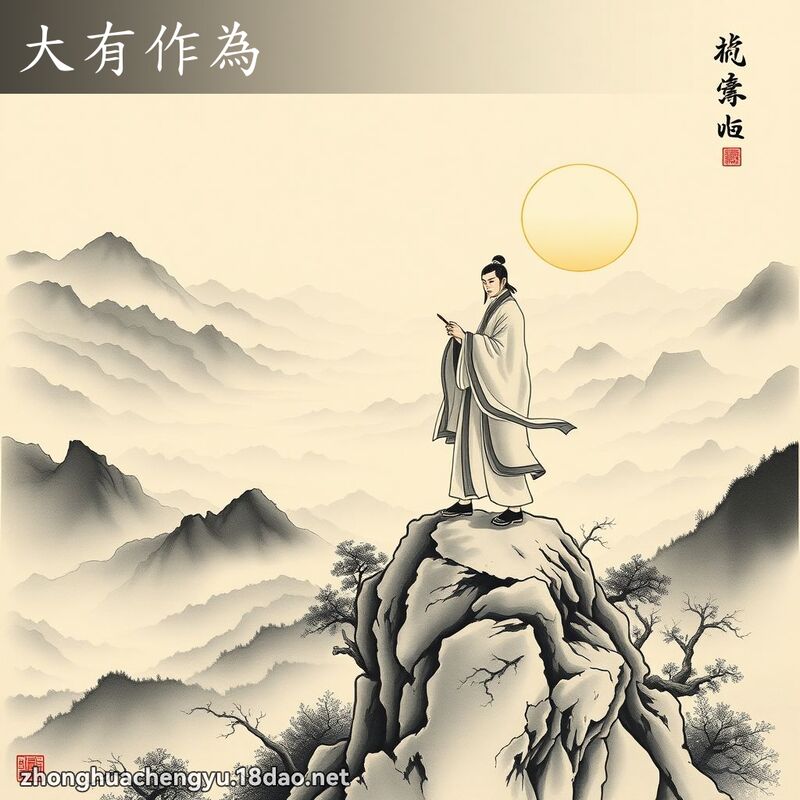 大有作為 配图
