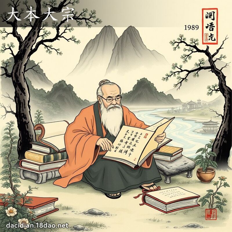 大本大宗 - 中華成語配圖