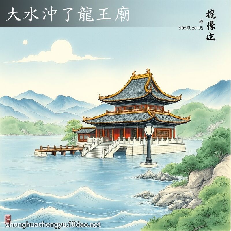 大水沖了龍王廟 配图
