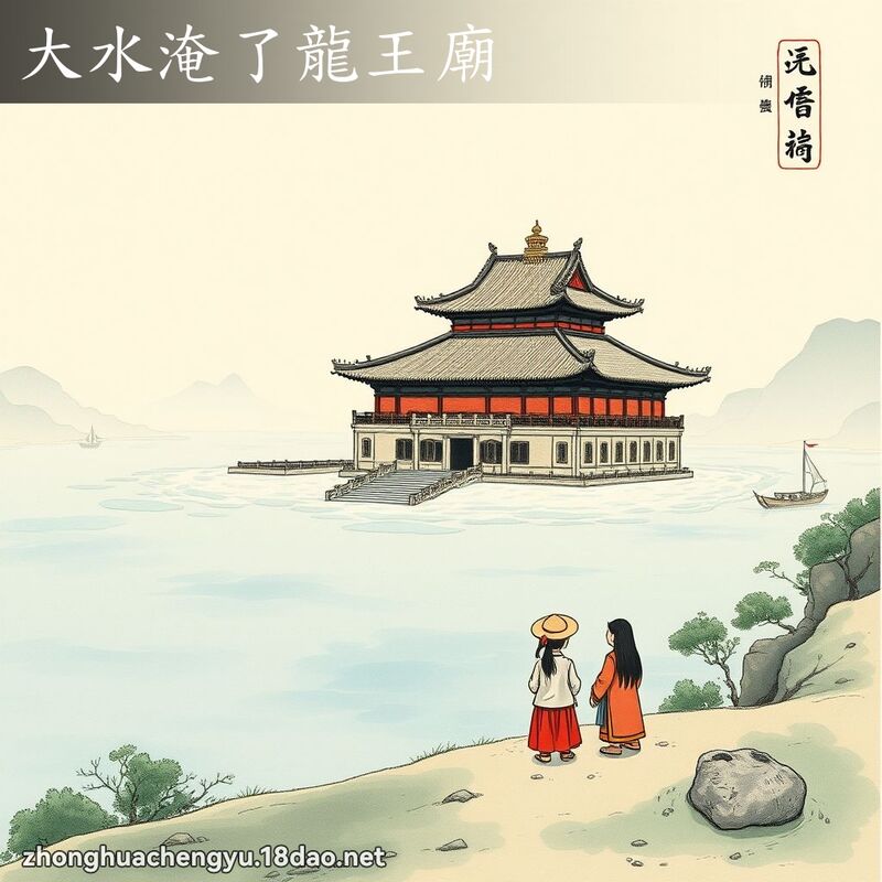 大水淹了龍王廟 配图