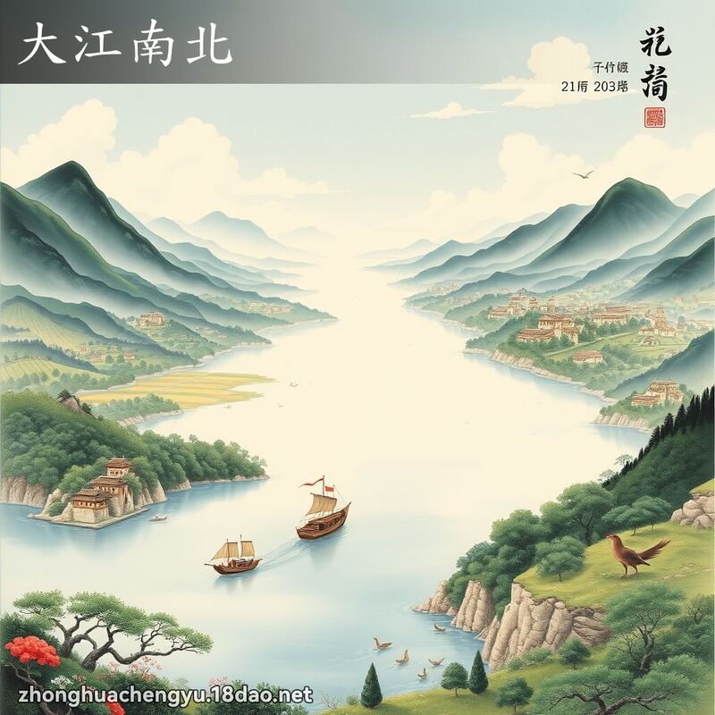 大江南北 配图