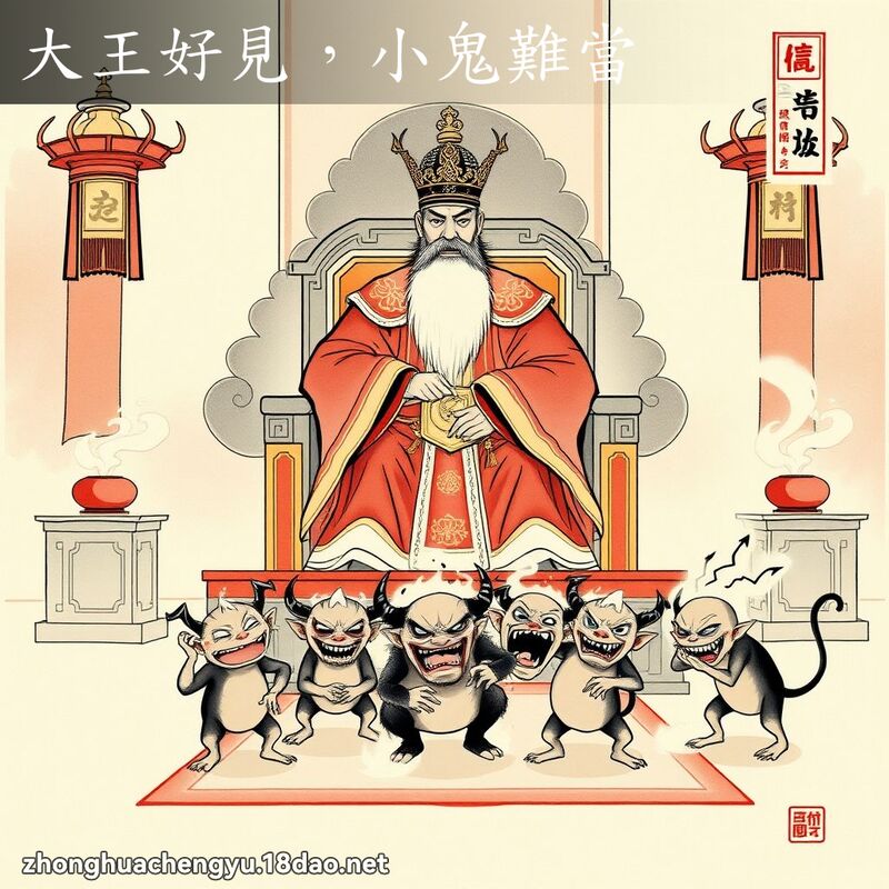 大王好見,小鬼難當 配图