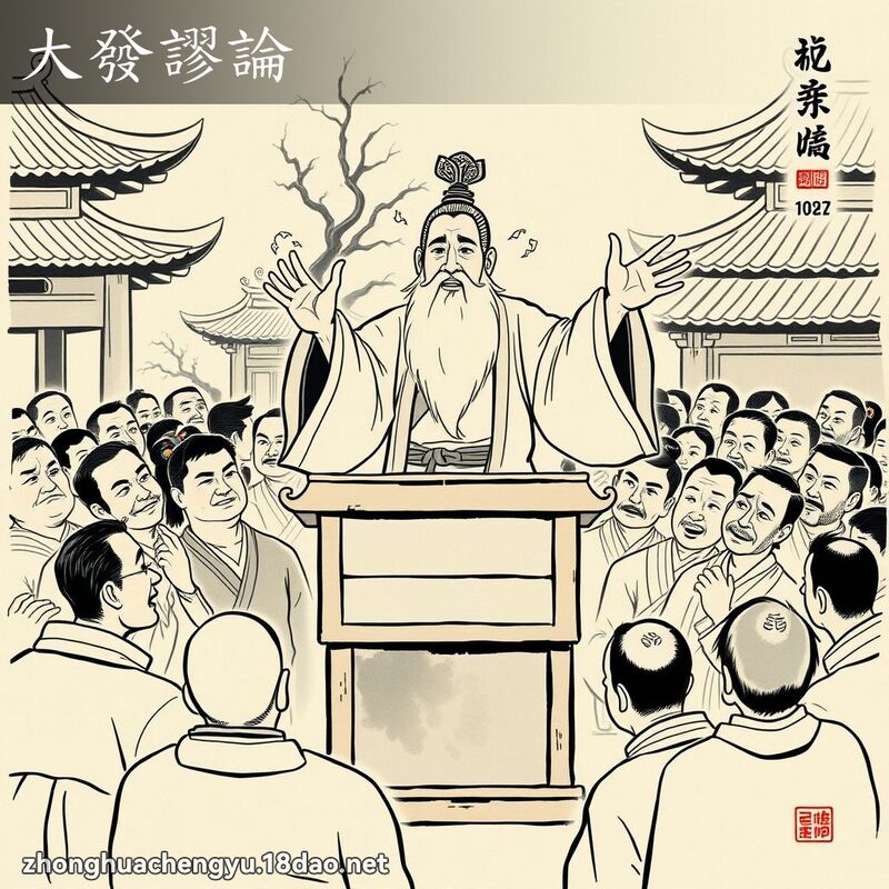 大發謬論 配图