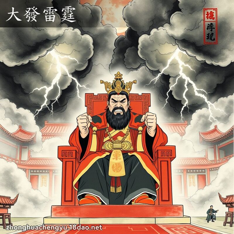 大發雷霆 配图