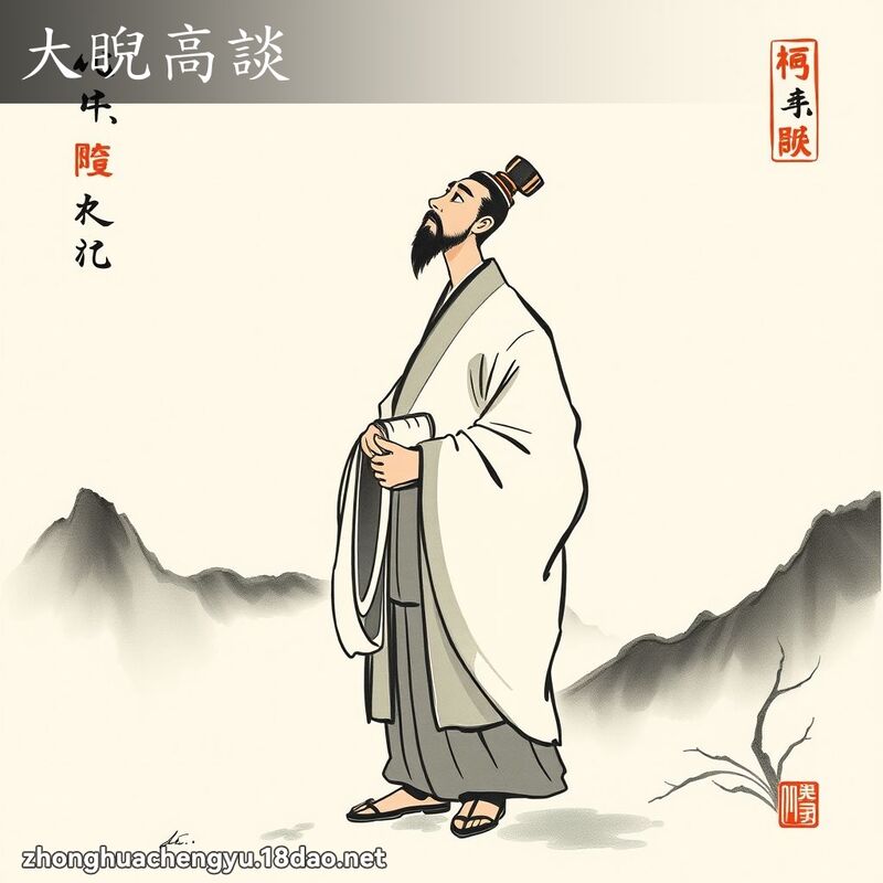 大睨高談 配图