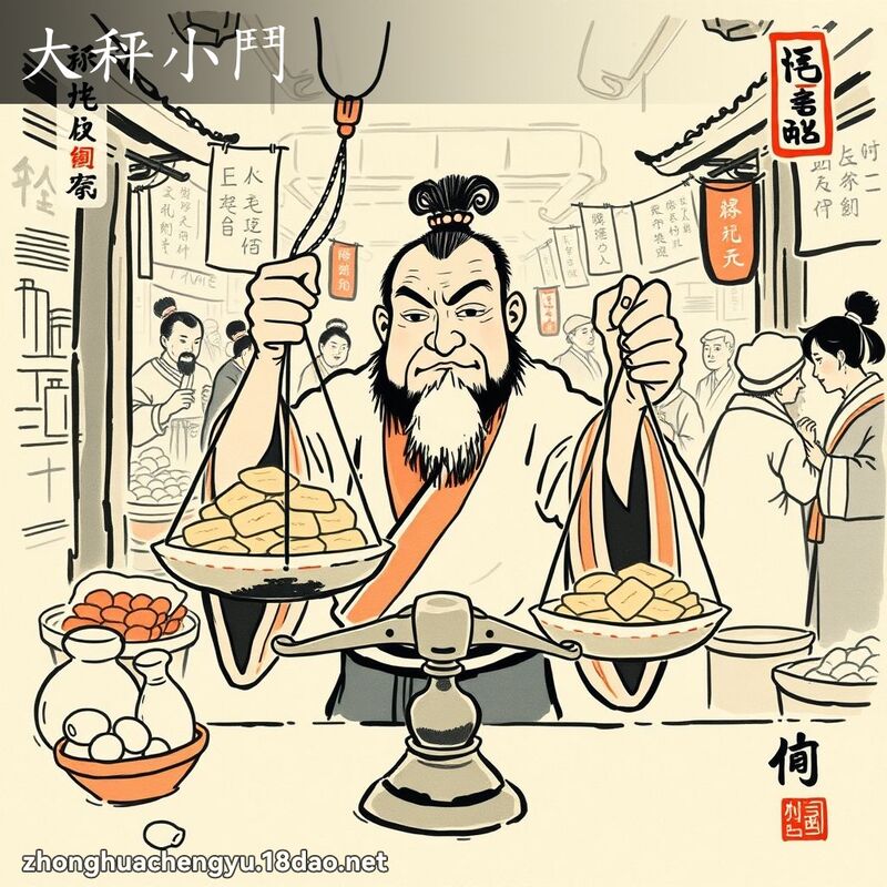大秤小鬥 配图