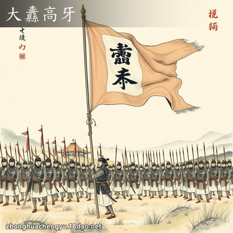 大纛高牙 配图