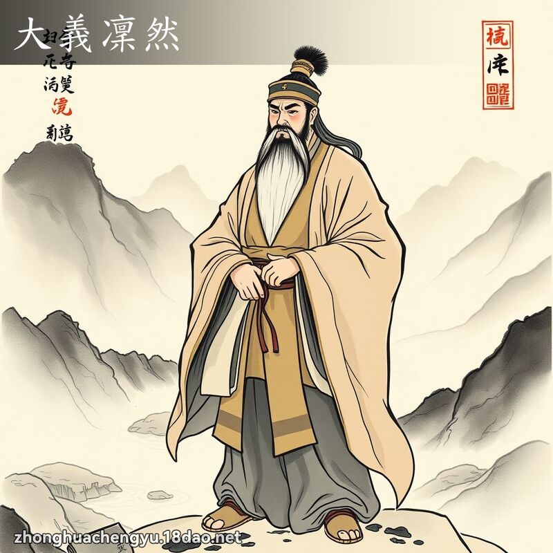 大義凜然 配图
