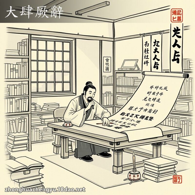 大肆厥辭 配图