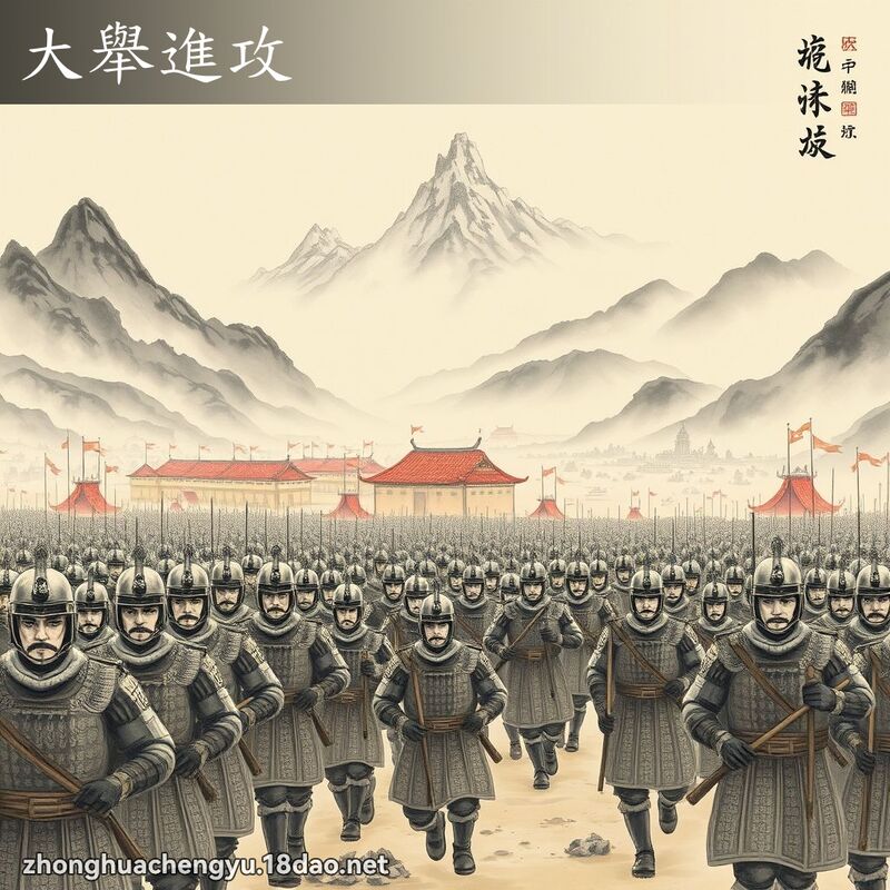大舉進攻 配图