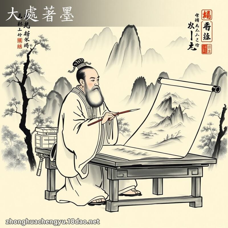 大處著墨 配图