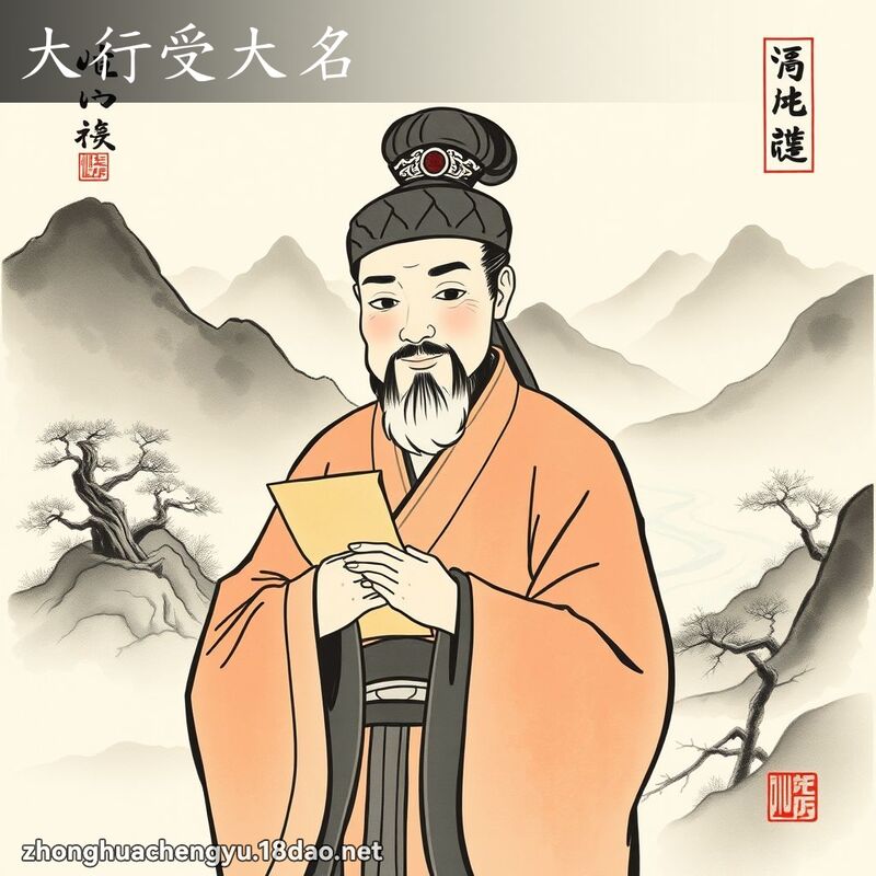 大行受大名 配图