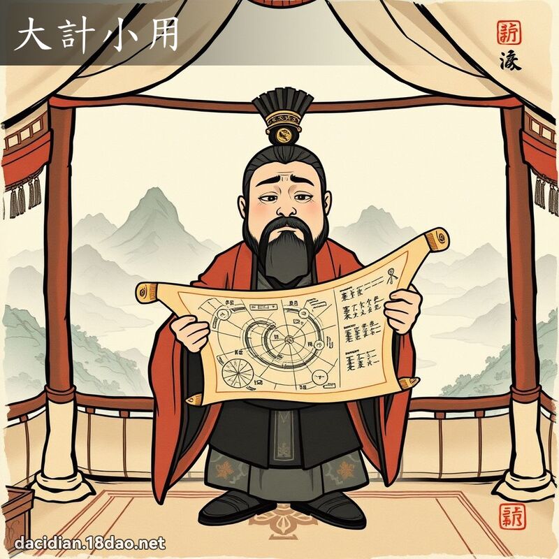 大计小用 - 中华成语配图