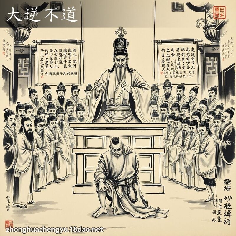 大逆不道 配图
