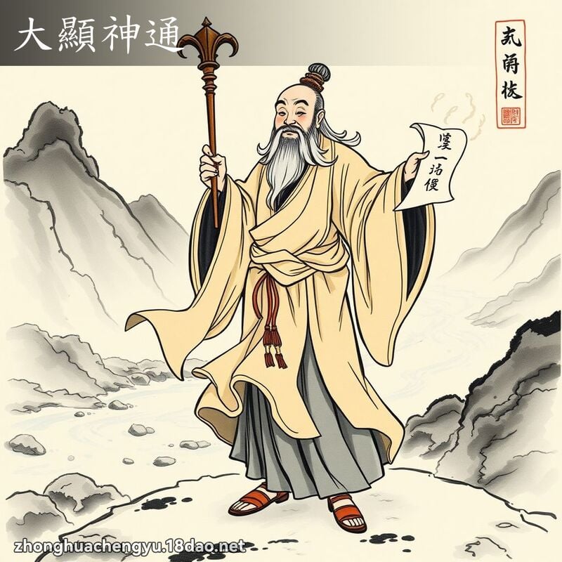 大顯神通 配图