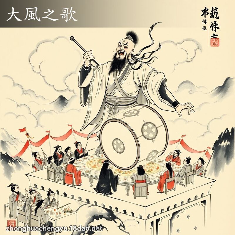 大風之歌 配图