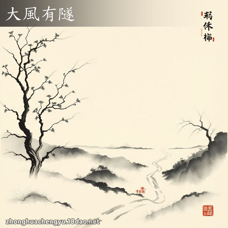 大風有隧 配图