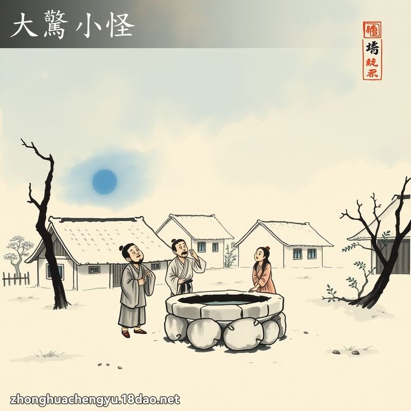 大驚小怪 配图