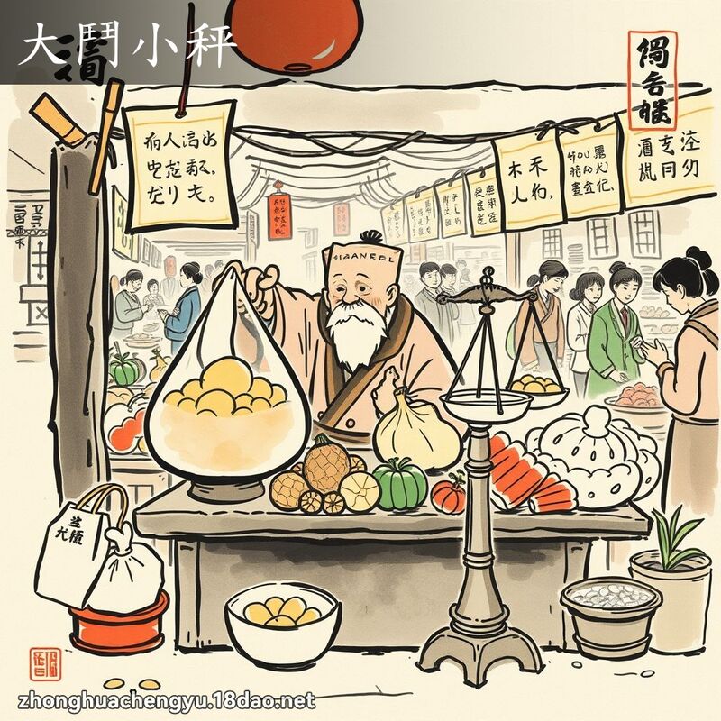 大鬥小秤 配图