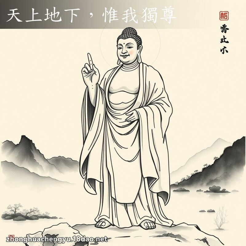 天上地下,惟我獨尊 配图