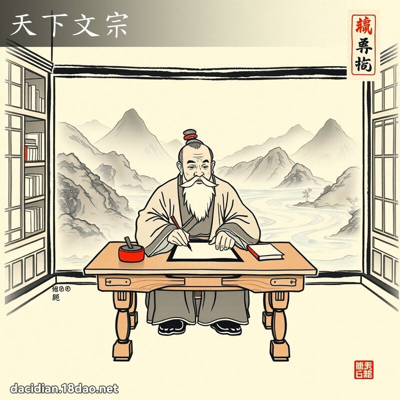 天下文宗 - 中華成語配圖