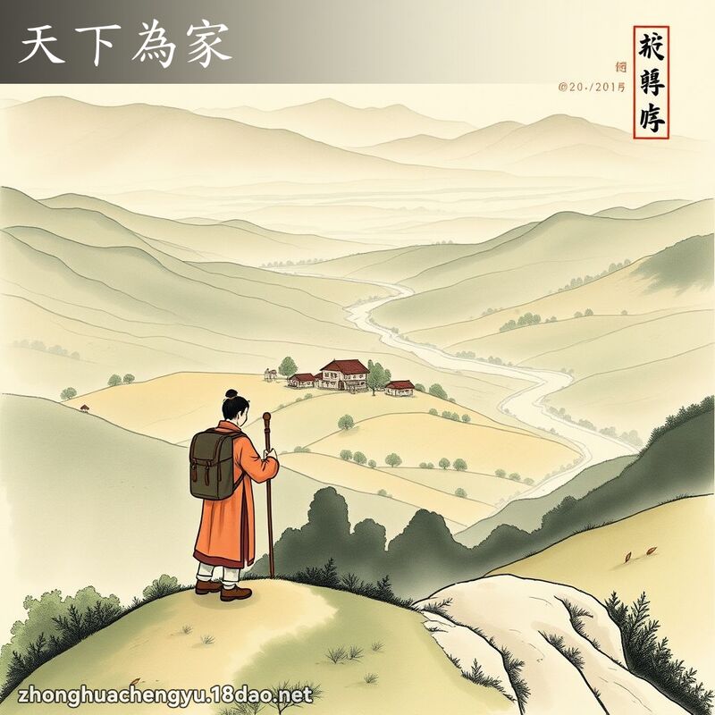 天下為家 配图