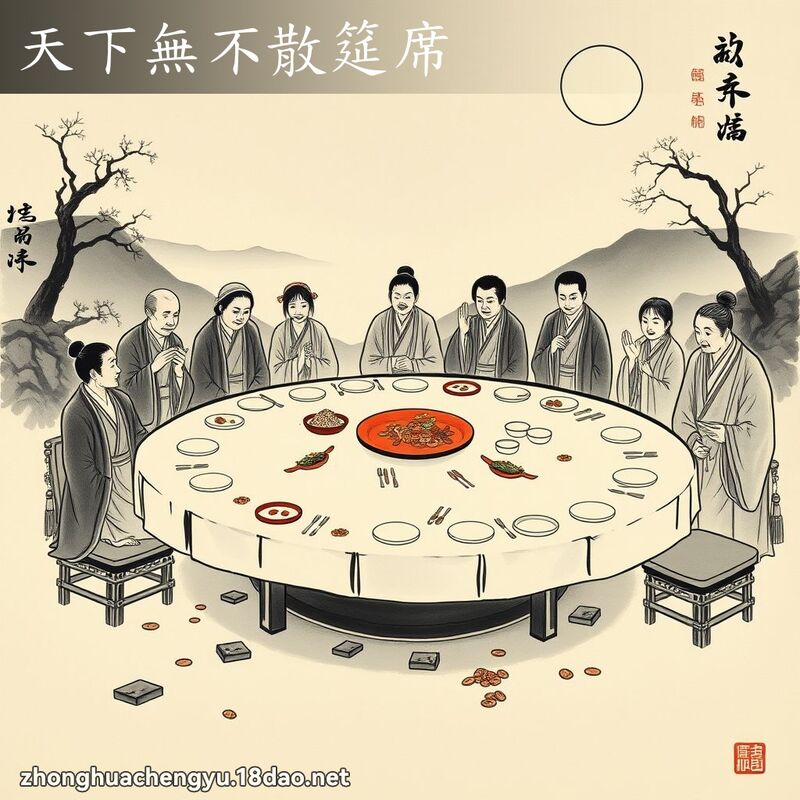 天下無不散筵席 配图