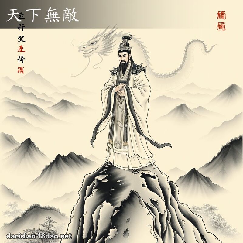 天下無敵 - 中華成語配圖