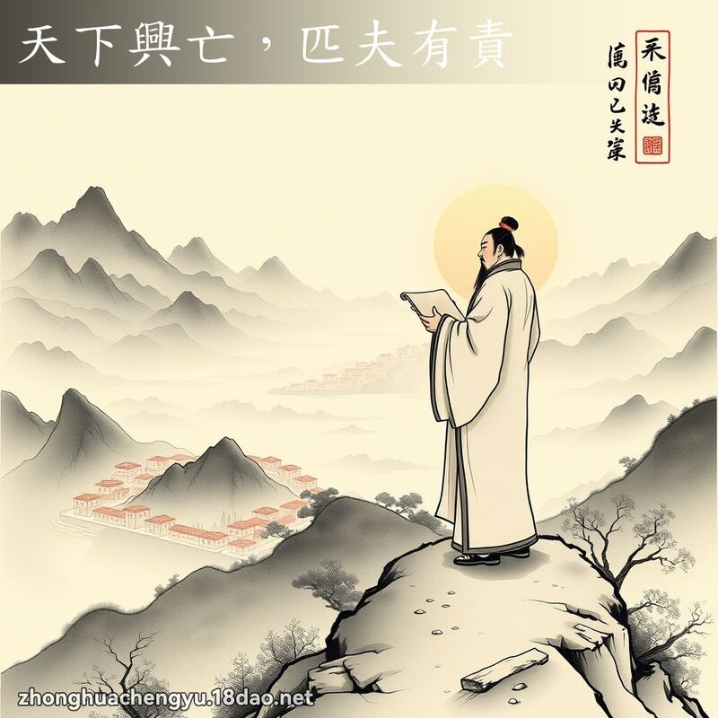天下興亡,匹夫有責 配图