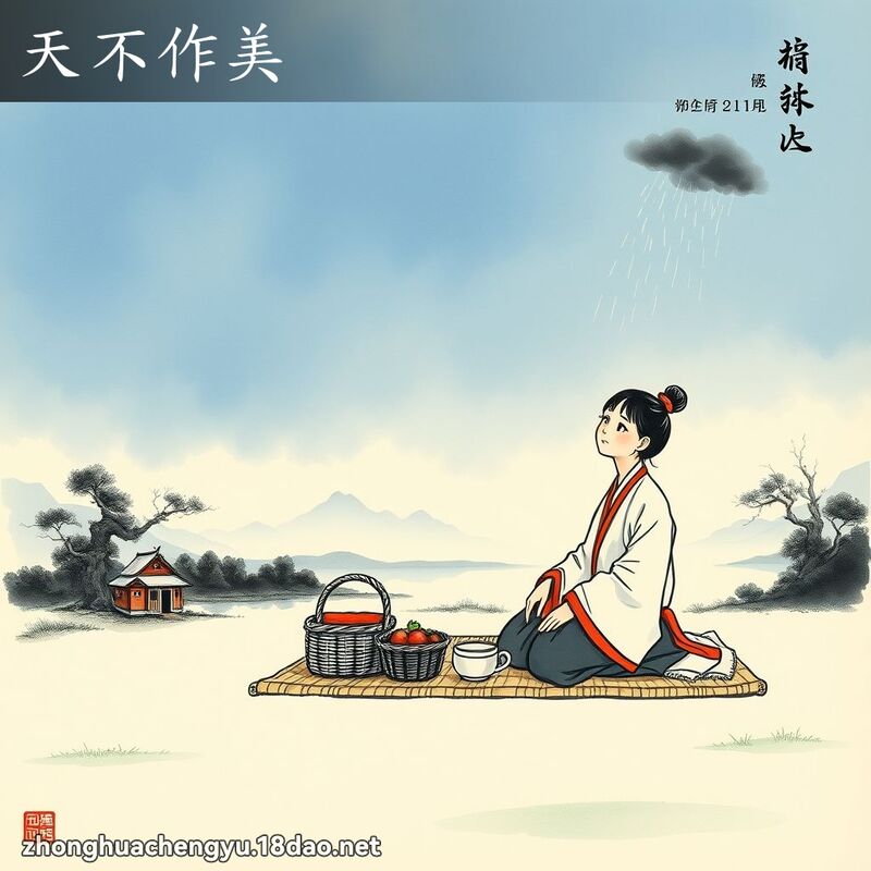 天不作美 配图