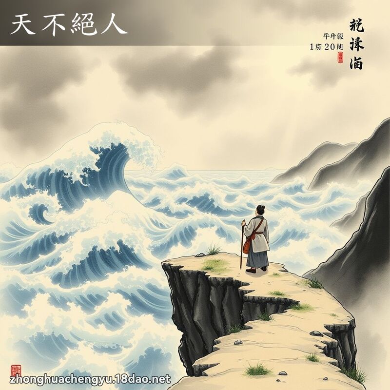 天不絕人 配图