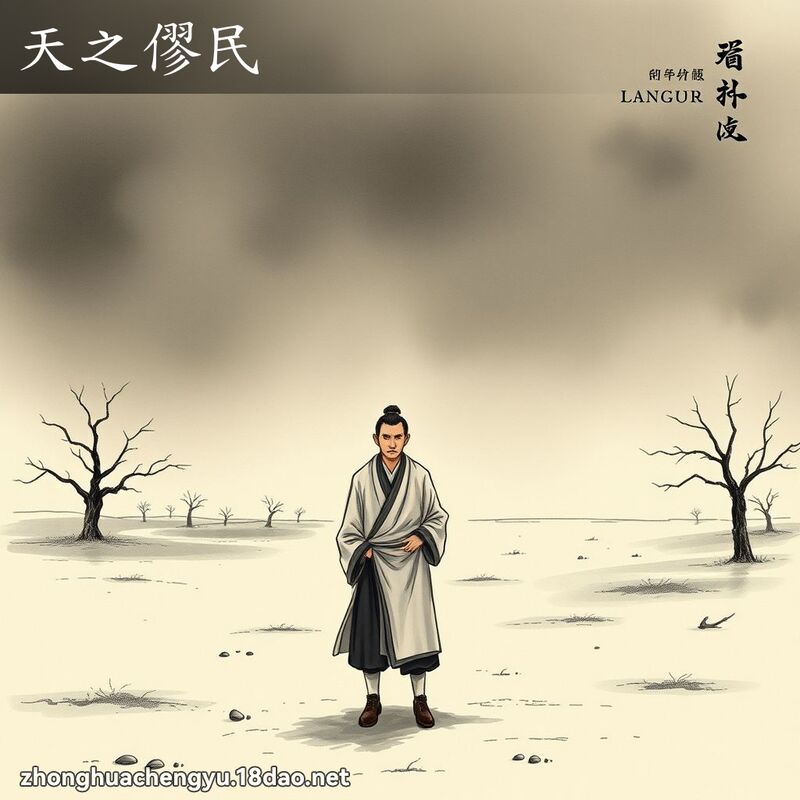 天之僇民 配图