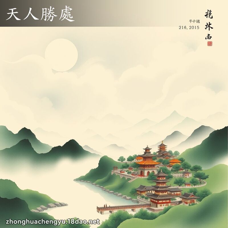 天人勝處 配图