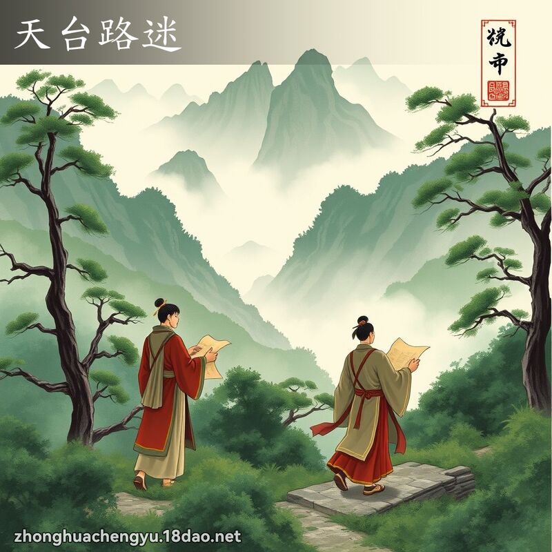 天台路迷 配图