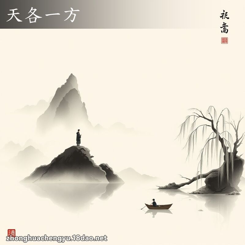 天各一方 配图