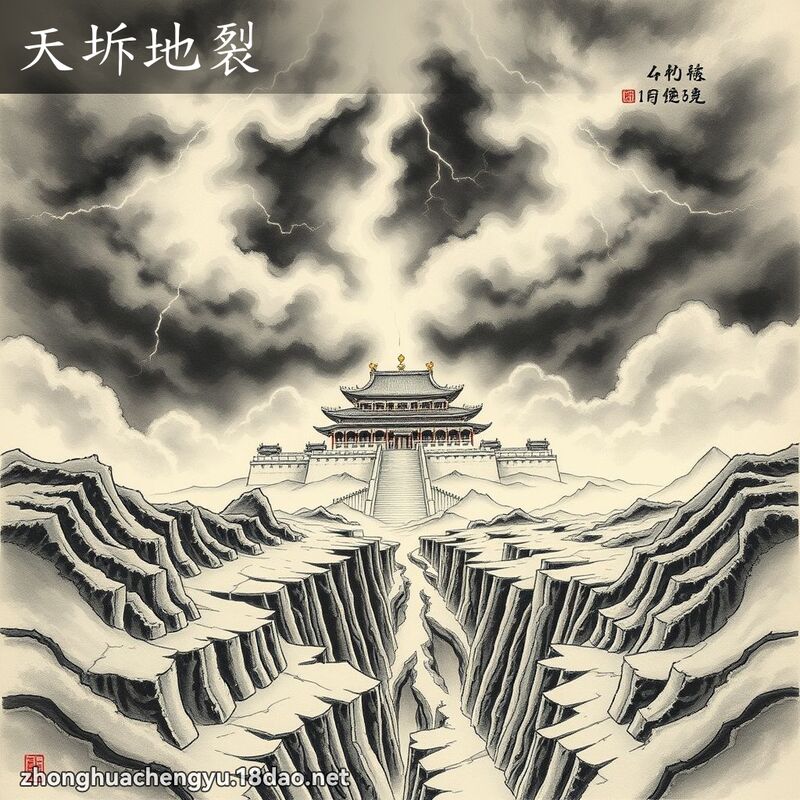 天坼地裂 配图