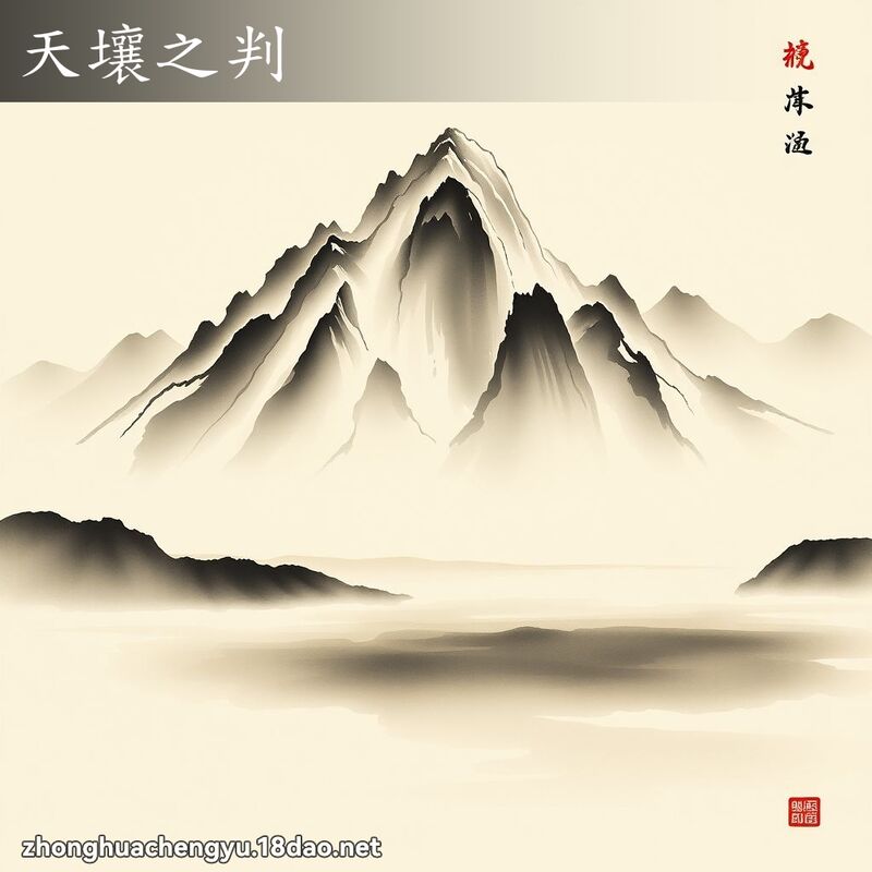 天壤之判 配图