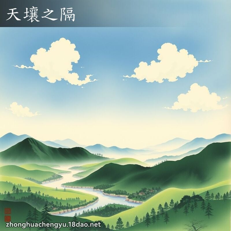 天壤之隔 配图