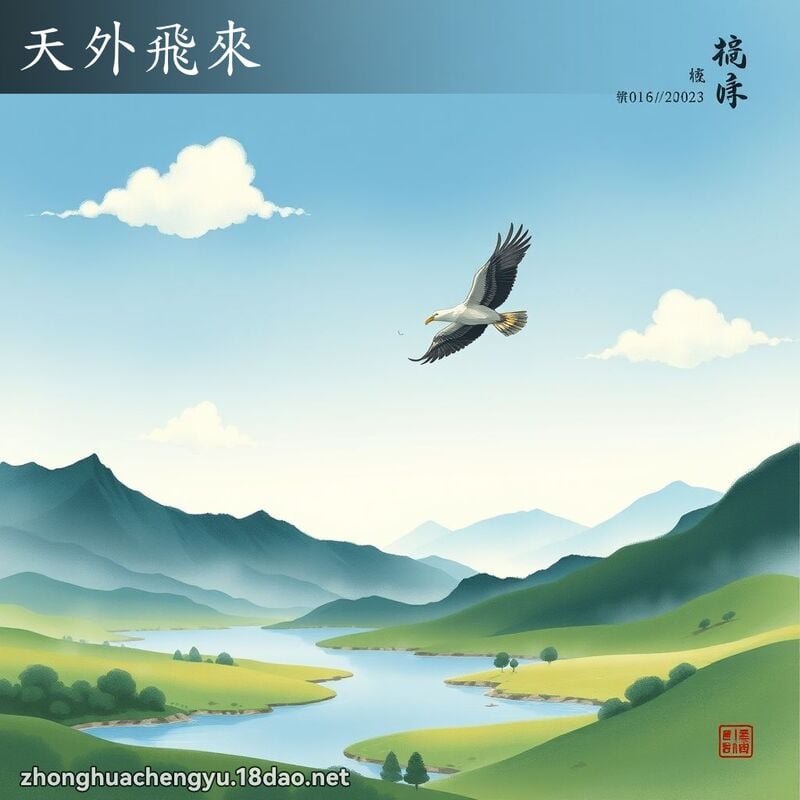 天外飞来 配图