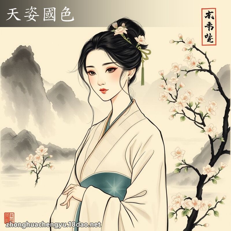 天姿国色 配图