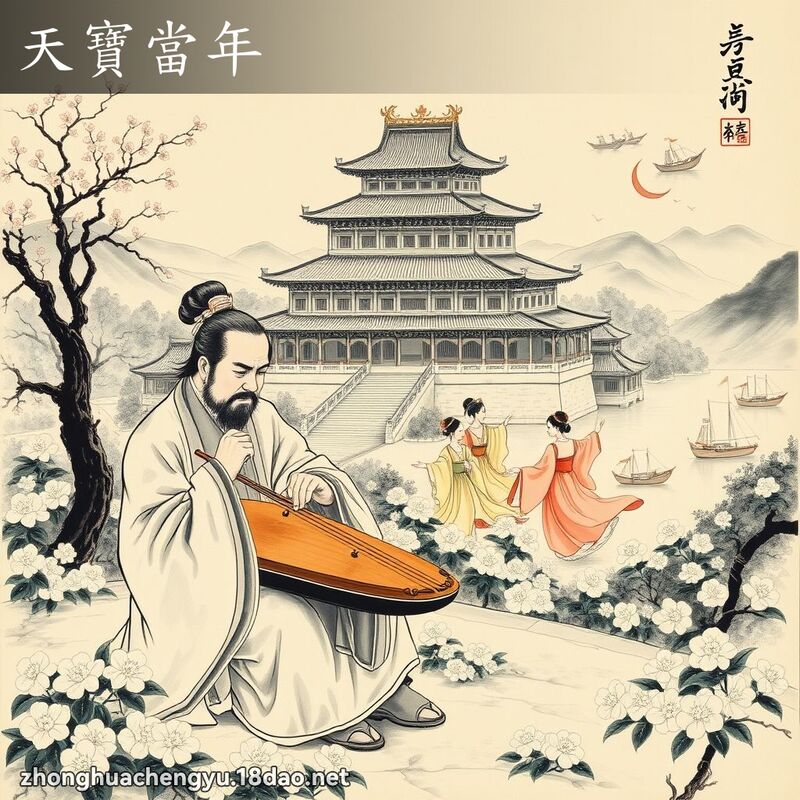 天宝当年 配图